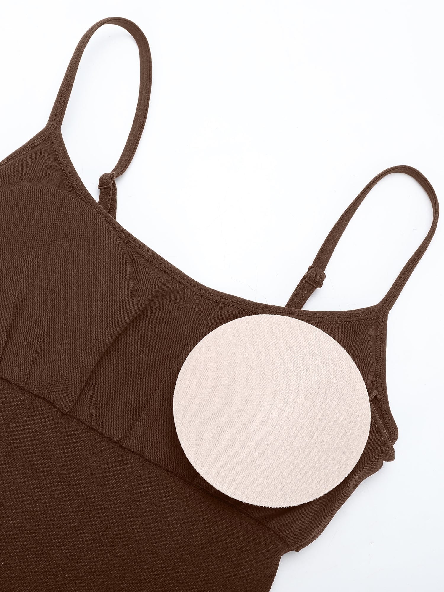 Wholesale Eco-Friendly🌿 Seamless Ribbed Tank Shapewear Romper with Adjustable Straps